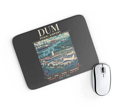 DUM - Poster - Mouse Pad - Black