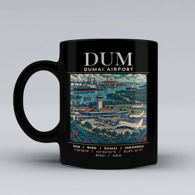 DUM - Poster - Mug - Black