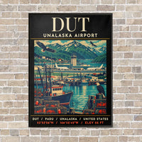 Thumbnail for DUT - Poster - Canvas Framed - Black