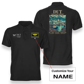 Dutch Harbor Unalaska Airport (DUT) Premium Polo T-Shirts