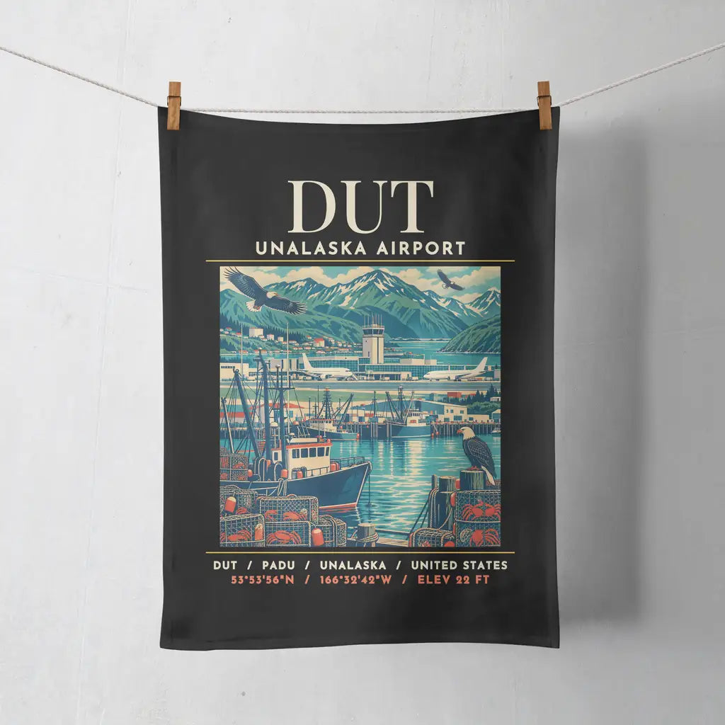 DUT - Poster - Towel - Black