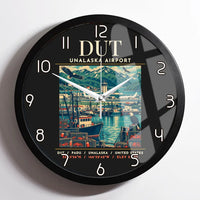 Thumbnail for DUT - Poster - Wall Clock Framed - Black