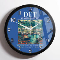 Thumbnail for DUT - Poster - Wall Clock Framed - Blue
