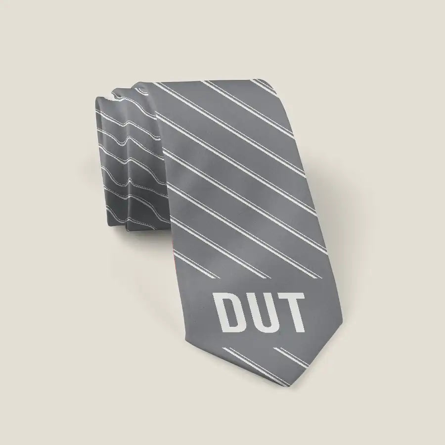 Dutch Harbor Unalaska Airport (DUT) Ties - Tie - Stripe - Gray