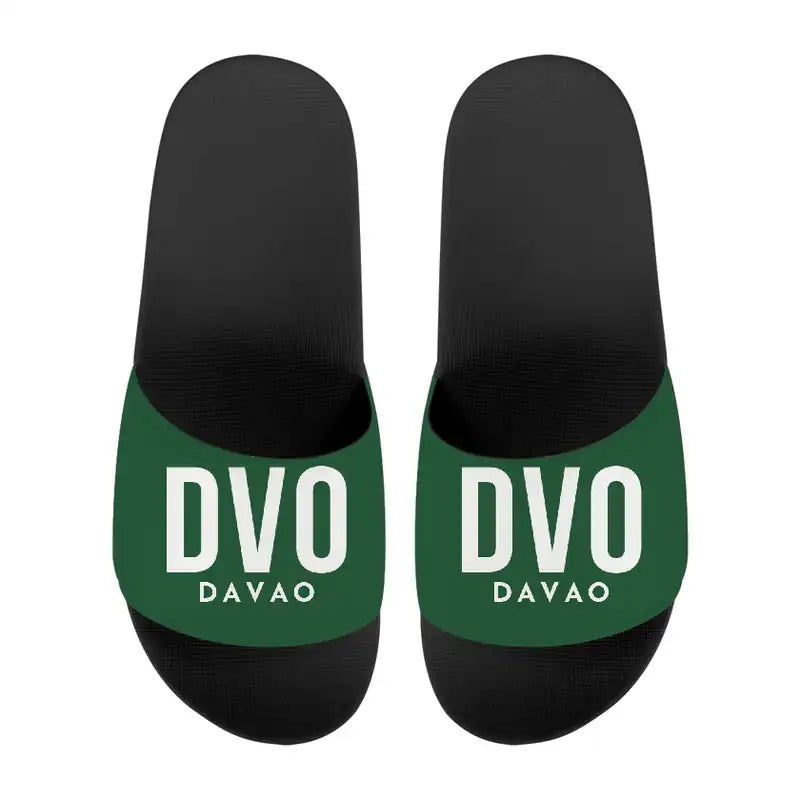 Francisco Bangoy International Airport Davao (DVO) Slippers & Flip Flops - Slippers - Sport - Code - Green