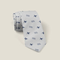 Thumbnail for Francisco Bangoy International Airport Davao (DVO) Ties - Tie - Pattern - Light Gray