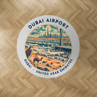 Thumbnail for Al Maktoum International Airport (DWC) Carpets - Carpet Round - Badge - Light Gray