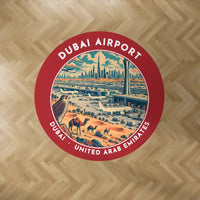 Thumbnail for Al Maktoum International Airport (DWC) Carpets - Carpet Round - Badge - Red