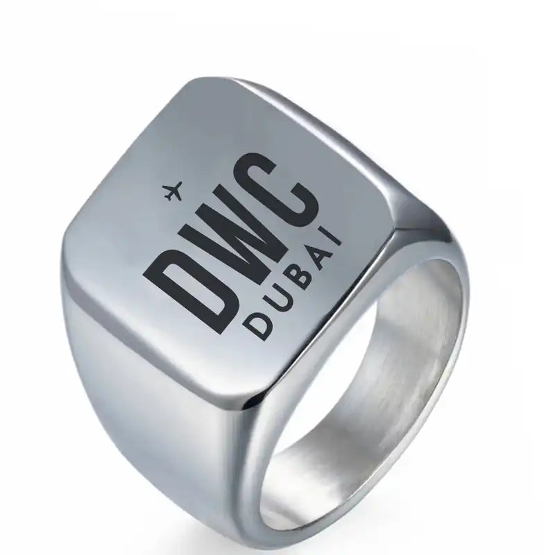 Al Maktoum International Airport (DWC) Rings - Ring - Silver