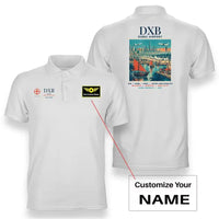 Thumbnail for DXB - Poster - Double-Side Polo - White + Name