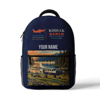 Thumbnail for Daher Kodiak 100 Series III - 3D Backpack - Dark Blue + Name