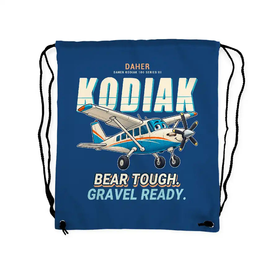 Daher Kodiak 100 Series III - Drawstring Bag - Cartoon - Blue