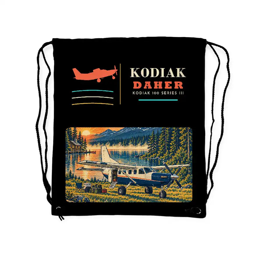 Daher Kodiak 100 Series III - Drawstring Bag - Classic - Black