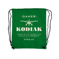 Thumbnail for Daher Kodiak 100 Series III - Drawstring Bag - Heritage - Green