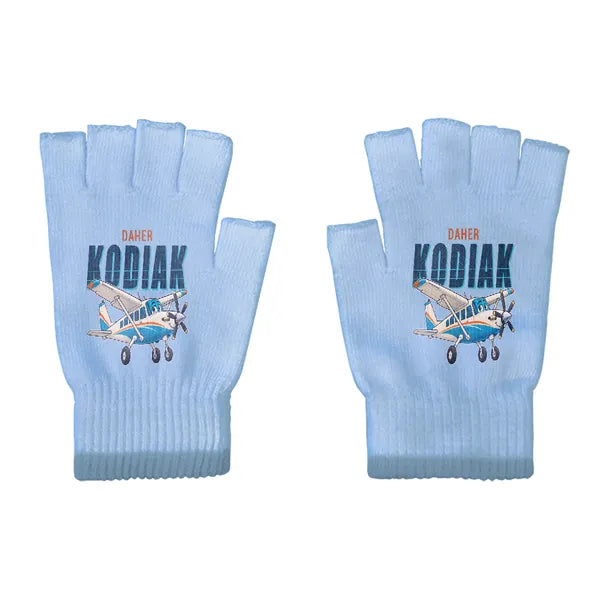 Daher Kodiak 100 Series III - Gloves - Cut - Cartoon - Light Blue