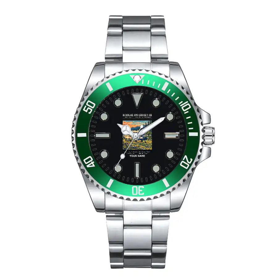 Daher Kodiak 100 Series III - Poster + Name - Premium Diver - Green