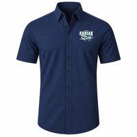 Thumbnail for Daher Kodiak 100 Series III - Short Sleeve Shirt - Cartoon - Dark Blue