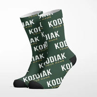 Thumbnail for Daher Kodiak 100 Series III - Socks - Alpine Green + Name