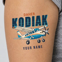 Thumbnail for Daher Kodiak 100 Series III - Tattoo - Cartoon + Name