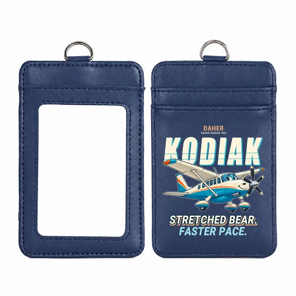 Daher Kodiak 900 - Cartoon - ID Card Holder - Navy Blue