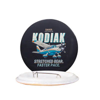 Thumbnail for Daher Kodiak 900 - Cartoon - Pin - Black