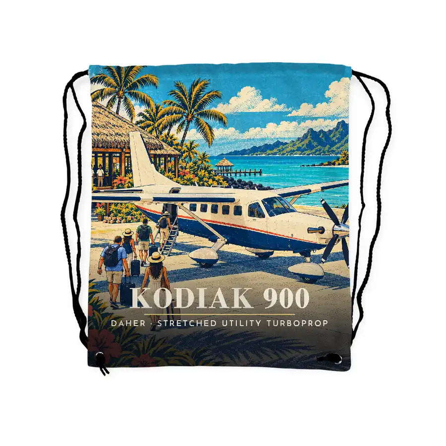 Daher Kodiak 900 - Drawstring Bag - 3D Scene