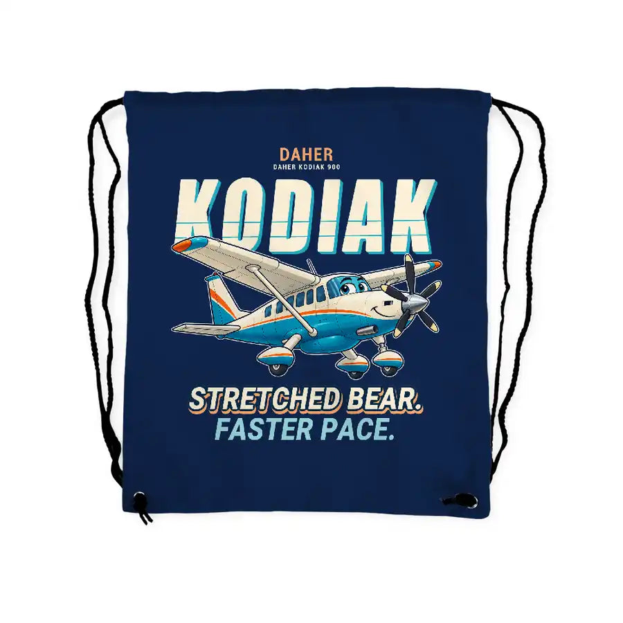Daher Kodiak 900 - Drawstring Bag - Cartoon - Dark Blue