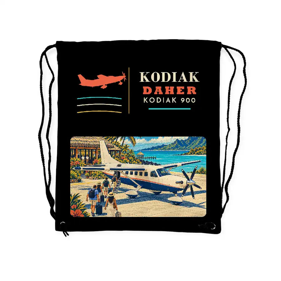 Daher Kodiak 900 - Drawstring Bag - Classic - Black