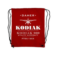 Thumbnail for Daher Kodiak 900 - Drawstring Bag - Heritage - Red