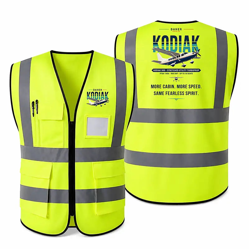 Daher Kodiak 900 - Original - Reflective Vest - Fluorescent Green