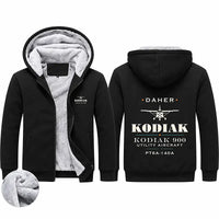 Thumbnail for Daher Kodiak 900 Zipped Sweatshirts - Heritage - Black