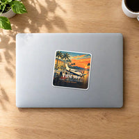 Thumbnail for Daher TBM 900 - 3D + Name - Square Sticker - MacBook
