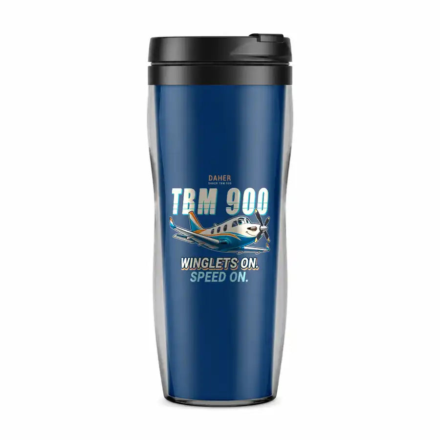 Daher TBM 900 - Cartoon - Plastic (No Holder) - Blue