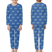 Thumbnail for Daher TBM 900 - Children Pajamas - Original Pattern - Blue