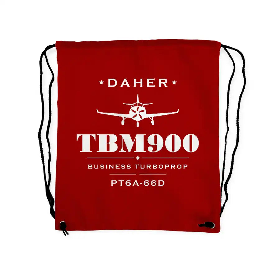 Daher TBM 900 - Drawstring Bag - Heritage - Red