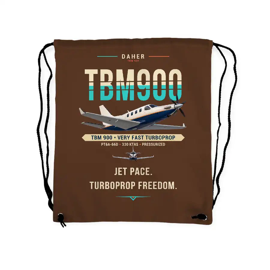 Daher TBM 900 - Drawstring Bag - Original - Brown