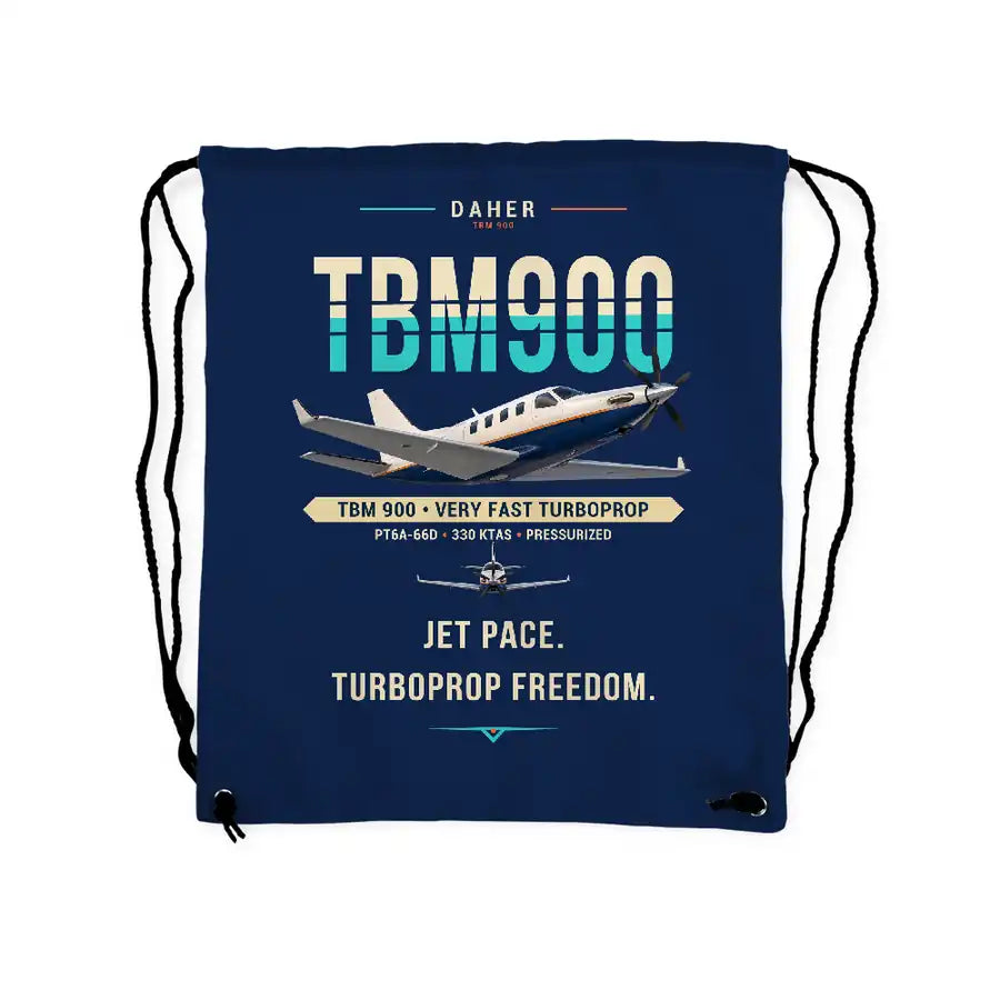 Daher TBM 900 - Drawstring Bag - Original - Dark Blue