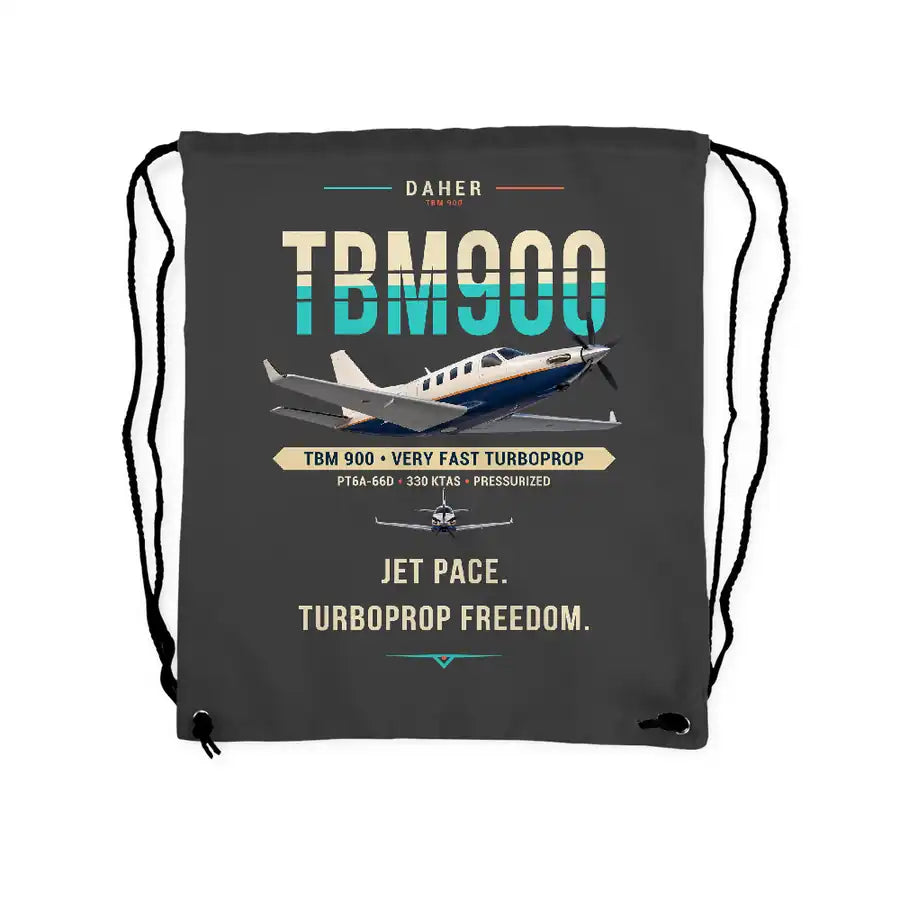 Daher TBM 900 - Drawstring Bag - Original - Gray