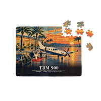 Thumbnail for Daher TBM 900 - Horizontal + Text - Canvas Puzzle