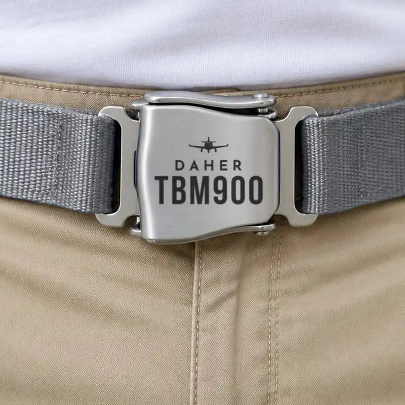 Daher TBM 900 - Seat Belt - Heritage - Gray
