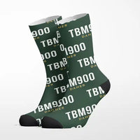 Thumbnail for Daher TBM 900 - Socks - Alpine Green