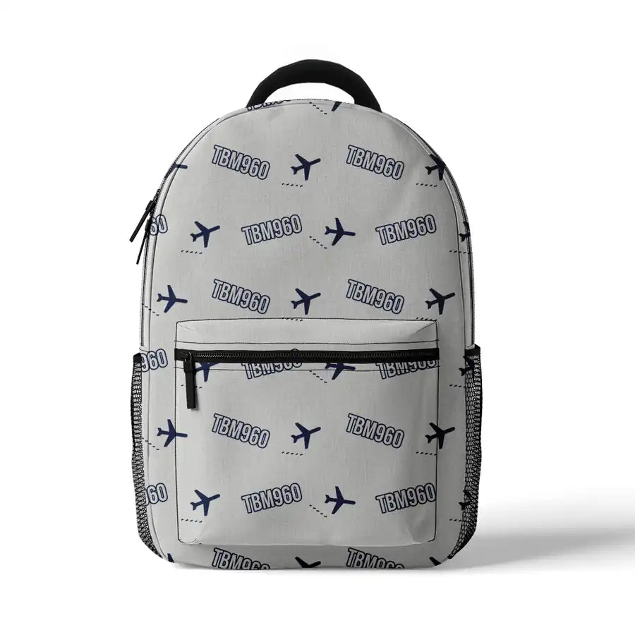 Daher TBM 960 - 3D Backpack - 3D Pattern - White