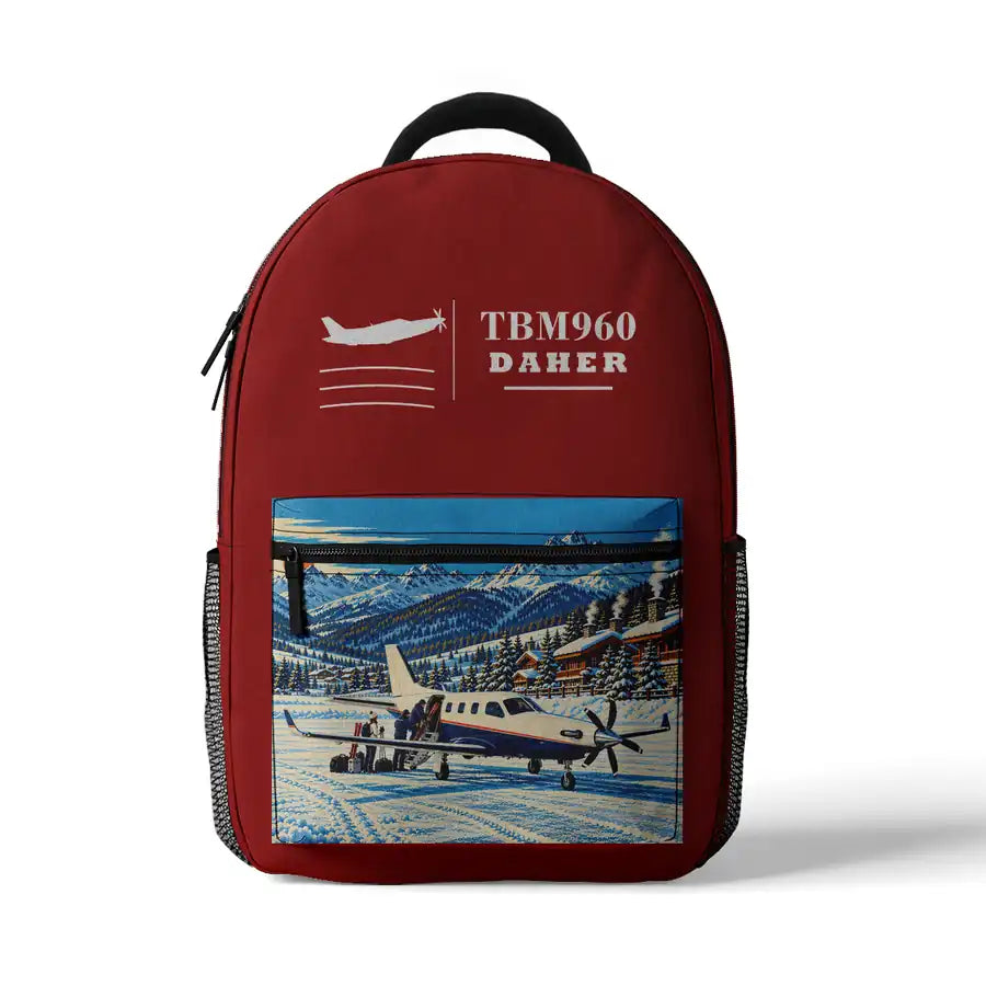 Daher TBM 960 - 3D Backpack - Red