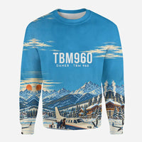 Thumbnail for Daher TBM 960 3D All-Over Print Clothing - Sweatshirt - 3D