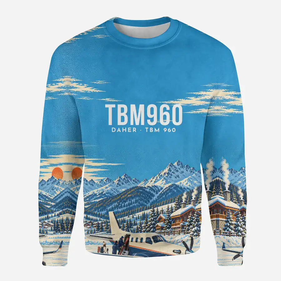 Daher TBM 960 3D All-Over Print Clothing - Sweatshirt - 3D