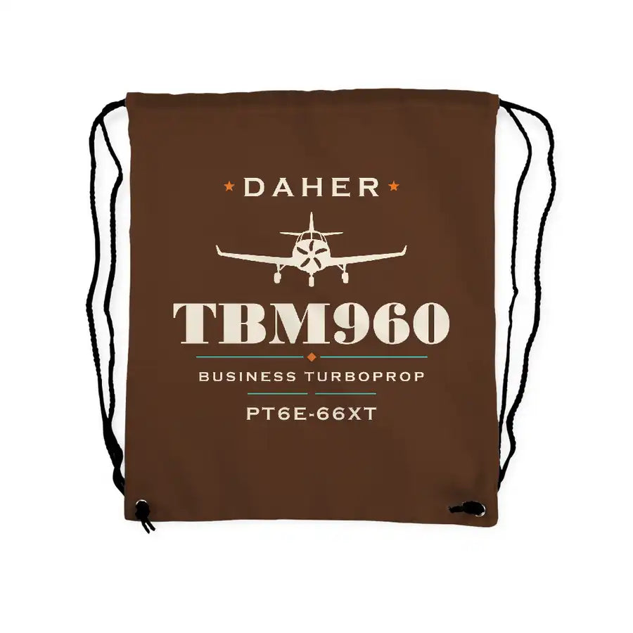 Daher TBM 960 - Drawstring Bag - Heritage - Brown