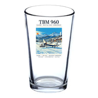 Thumbnail for Daher TBM 960 - Poster - Beer & Water Glass