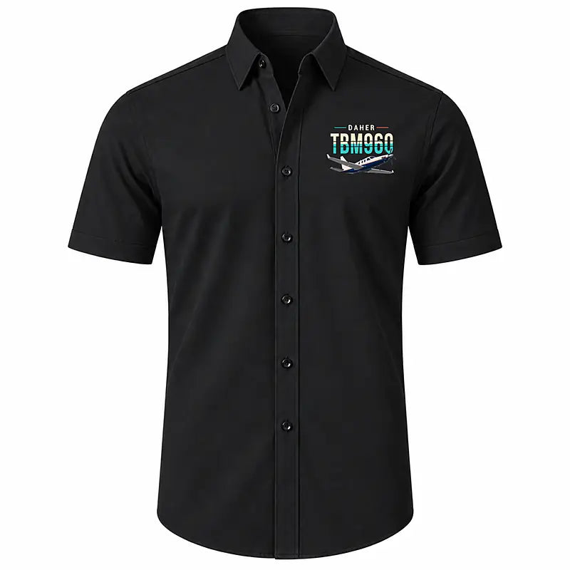 Daher TBM 960 - Short Sleeve Shirt - Original - Black