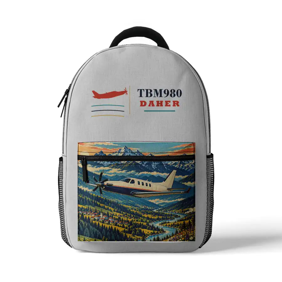 Daher TBM 980 - 3D Backpack - White