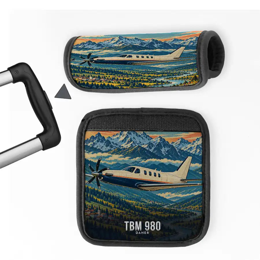 Daher TBM 980 - 3D - Luggage Handle Cover - Full Print